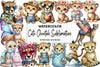 Cute Cheetah Clipart Bundle