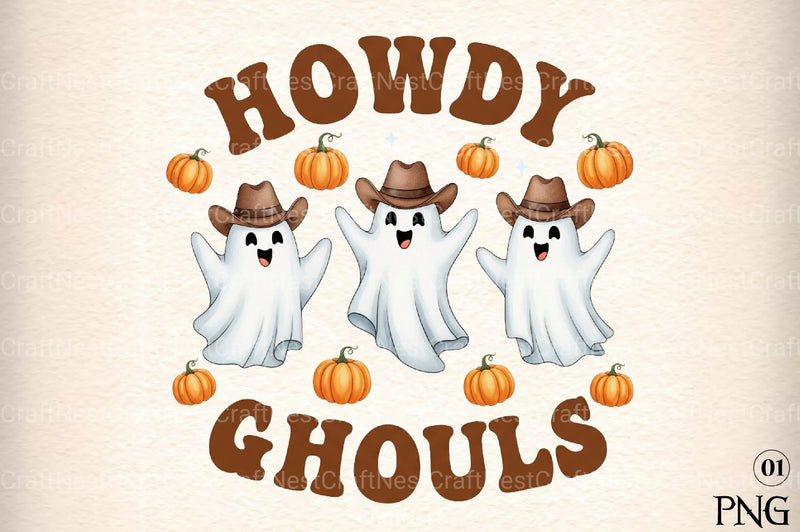 Western Halloween Quotes Clipart Bundle 17 - CraftNest - Digital Crafting and Art