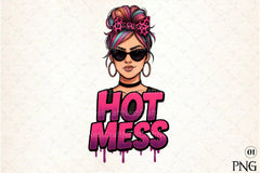 Pink Glitter Leopard Print Mom Clipart Bundle 4 - CraftNest - Digital Crafting and Art