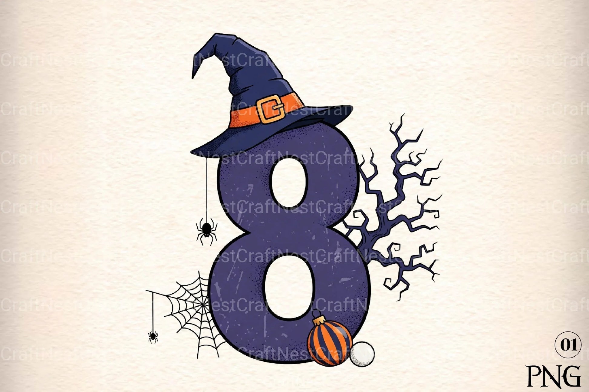 Halloween Alphabet Clipart Bundle 17 - CraftNest - Digital Crafting and Art