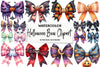 Halloween Bow Clipart Bundle