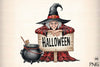 Halloween Cauldron Witch Clipart Bundle