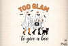 Too Glam to Give a Boo: Funny Halloween Clipart Bundle