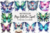 Magic Butterflies Clipart Bundle