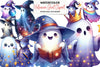 Halloween Ghost Clipart Bundle