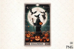 Halloween Tarot Card Clipart Bundle 39 - CraftNest - Digital Crafting and Art