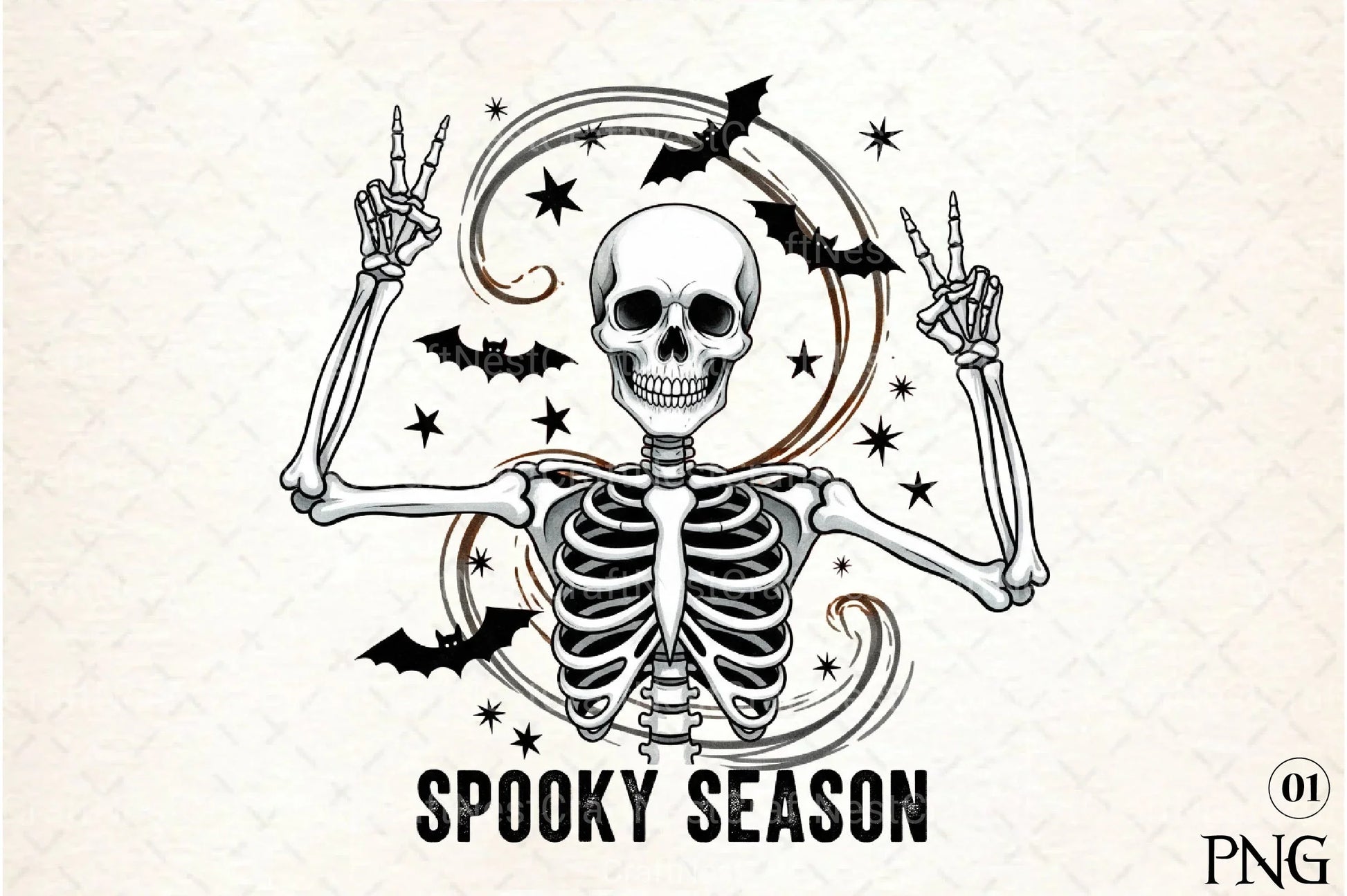 Halloween Skull Clipart Bundle - CraftNest - Digital Crafting and Art