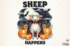 Vintage Halloween Animals Clipart Bundle 5 - CraftNest - Digital Crafting and Art