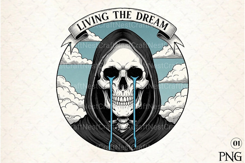 Sarcastic Skeleton Clipart Bundle Collection 5 - CraftNest - Digital Crafting and Art