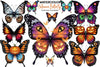 Halloween Butterfly Clipart Bundle