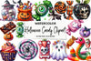 Halloween Candy Clipart Bundle