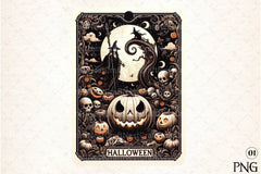 Halloween Tarot Card Clipart Bundle 67 - CraftNest - Digital Crafting and Art