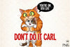 Funny Cat Quotes Clipart Bundle