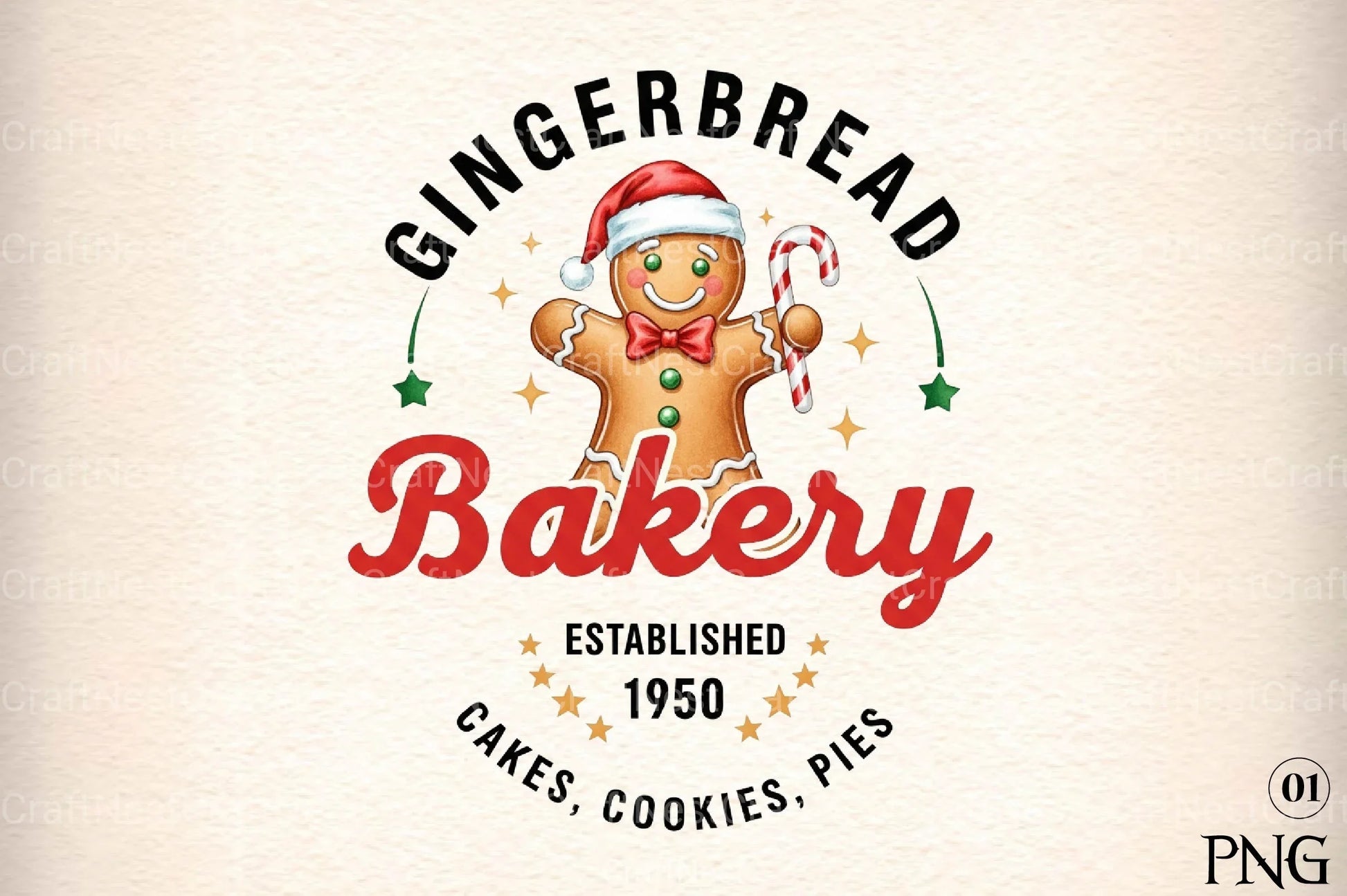 Festive Bakery Illustration Art Clipart Bundle - CraftNest - Digital Crafting and Art