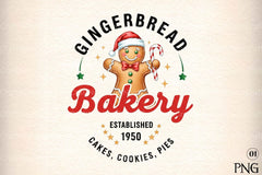 Festive Bakery Illustration Art Clipart Bundle - CraftNest - Digital Crafting and Art