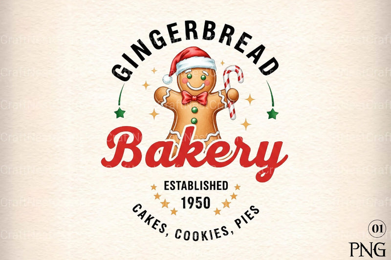 Festive Bakery Illustration Art Clipart Bundle - CraftNest - Digital Crafting and Art