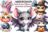 Kawaii Halloween Clipart Bundle - Twinkle Design