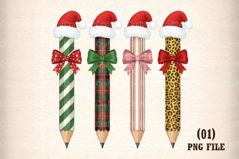 School Christmas Clipart Bundle - CraftNest - Digital Crafting and Art