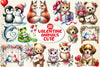 Valentine Animal Clipart Bundle