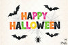 Happy Halloween Embroidery Clipart Bundle