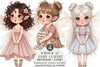 Whimsical Fairy Clipart Bundle