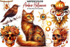 Amber Halloween Clipart Bundle