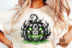 Spooky Pumpkin Halloween Clipart Bundle - CraftNest - Digital Crafting and Art