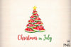 Christmas in July Funny Clipart Bundle