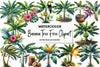 Banana Tree Free Clipart Bundle