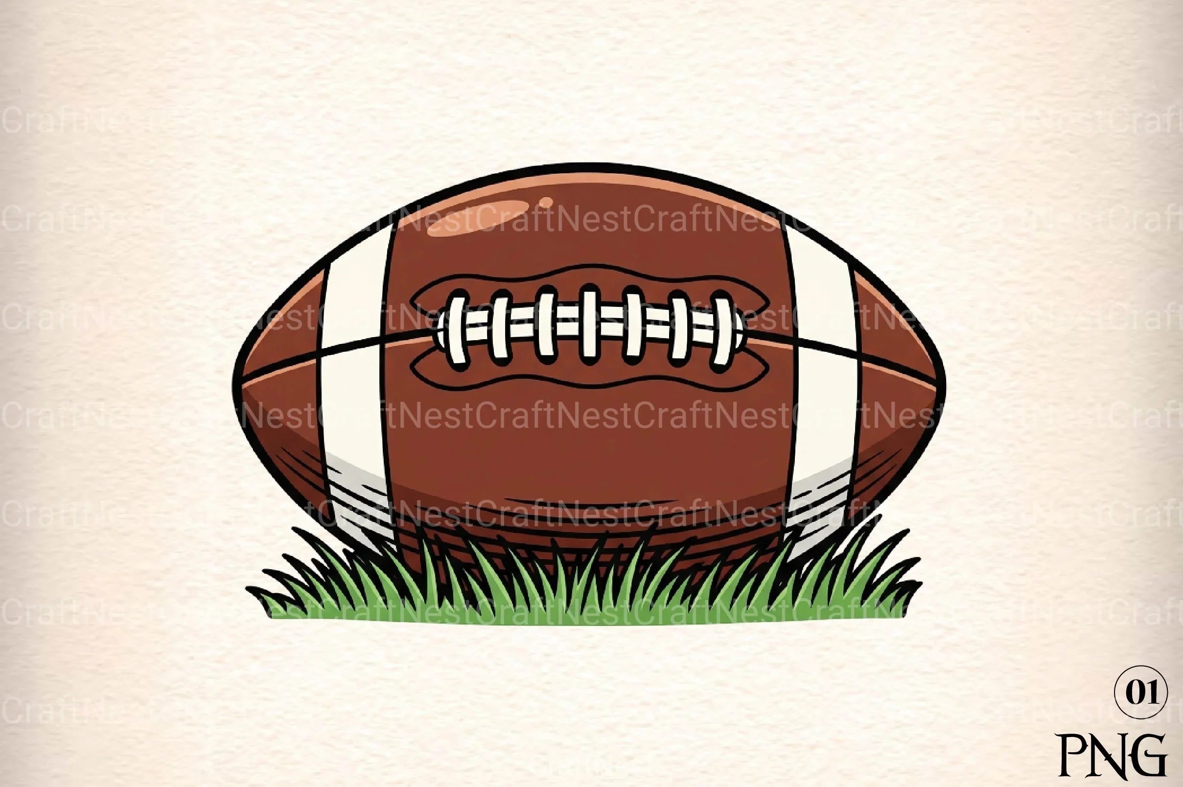 American Football Clipart Bundle - CraftNest - Digital Crafting and Art