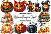 Halloween Pumpkin Clipart Bundle