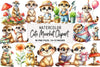 Cute Meerkat Clipart Bundle