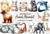 Minimalist Animal Clipart Bundle
