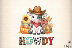 Howdy Farm Graphic Clipart Bundle - CraftNest - Digital Crafting and Art