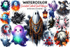 Enchanted Ghost Halloween Clipart Bundle