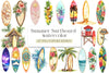 Summer Surfboard Clipart Bundle