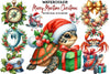 Merry Maritime Christmas Clipart Bundle