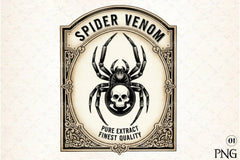 Vintage Halloween Potion Labels Clipart Bundle 12 - CraftNest - Digital Crafting and Art