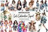 Girls Clipart Bundle Collection