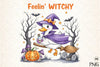 Halloween Witch Goose Clipart Bundle - Feelin' Witchy