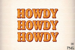 Western Howdy Art Clipart Bundle - CraftNest - Digital Crafting and Art