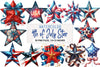 4th of July Star Clipart Bundle