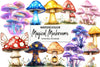 Magical Mushrooms Clipart Bundle