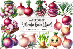 Onion Clipart Bundle - CraftNest - Digital Crafting and Art