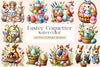 Easter Coquetter Clipart Bundle