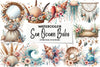 Sea Ocean Boho Clipart Bundle
