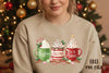 Let It Snow Christmas Coffee Clipart Bundle