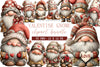 Valentine Gnomes Clipart Bundle