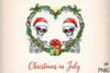 Christmas in July Funny Clipart Bundle