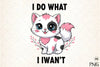 Funny Cat Quotes Clipart Bundle
